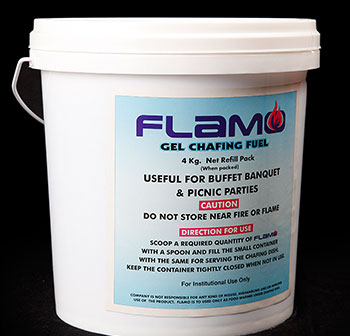 Flamo 4 kg Methanol Gel Refill Flamo 4 kg Methanol Gel Refill